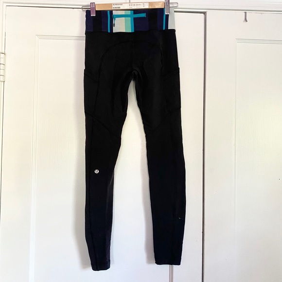 Lululemon leggings with Fun Waistband - Picture 2 of 5